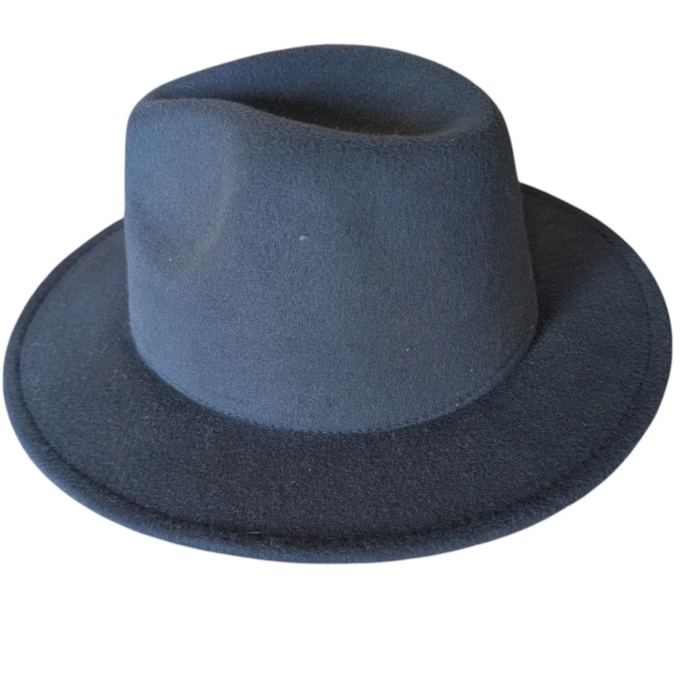 Witchwood Grey With Silver Starburst Vegan Felt Hat - Picture 2 of 8
